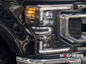 Ford Super Duty LED Headlights - XB Series - Morimoto - White DRL